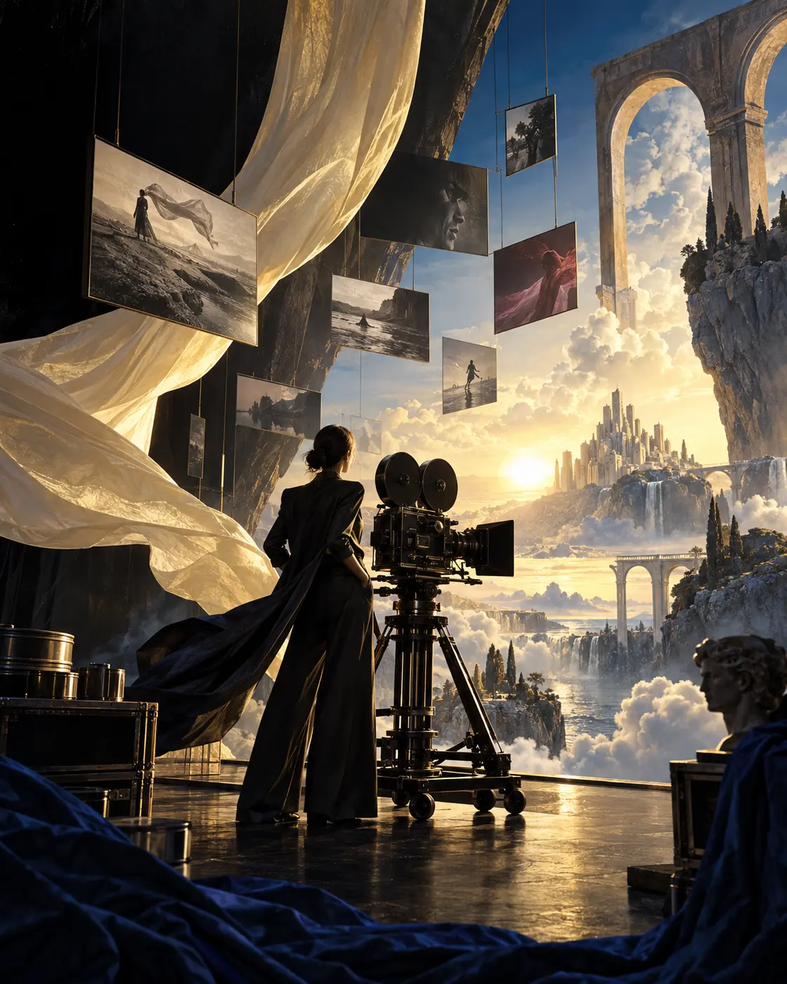 Original editorial cinema artwork for Kaizen commercial work